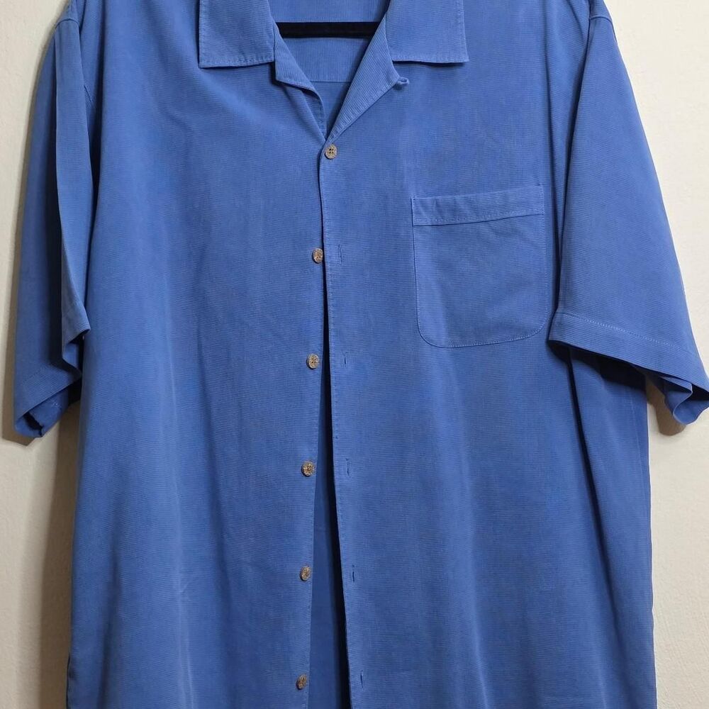 Tommy-bahama Men's Blue Shirt - Picture 2 of 3